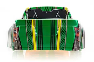 HSP 1/8 Savagery V2 Dark Green Painted Body Shell image 68956