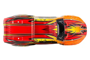 HSP 1/8 Savagery V2 Dark Red Painted Body Shell image 68968