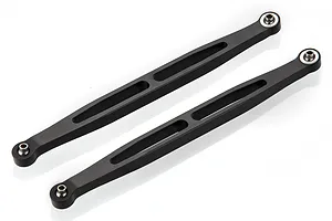 HSP Black Aluminium 162mm Rear Upper Linkages 2Pcs