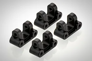 HSP Black Aluminium Linkage Mounts 4Pcs