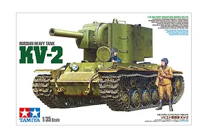 Tamiya 1/35 Russian KV-2 Tank Scaled Plastic Model Kit image 69284