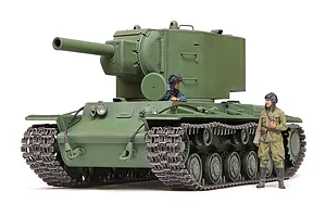 Tamiya 1/35 Russian KV-2 Tank Scaled Plastic Model Kit image 69285