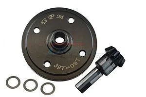 GPM Chrome Steel Differential Gear set 39/09T Set image 69329