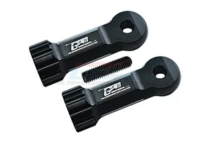 GPM Black Aluminium Middle Shaft Head