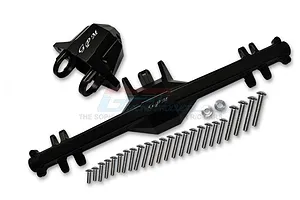 GPM Black Aluminium Rear Differential/Axle Housing w/ Carrier for Traxxas UDR
