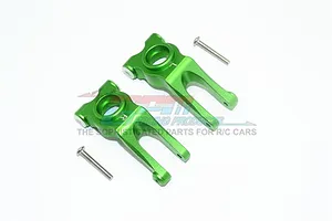 GPM Green Aluminium ARRMA GRANITE 4x4 Rear Left & Right Hubs 2Pcs image 69464