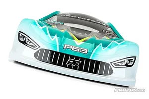 Protoform 1/10 P63 190mm Light Weight (0.65mm) Unpainted Body Shell w/ Decal Sheet image 69511