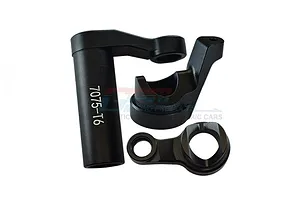 GPM Black Aluminium Servo Saver Set