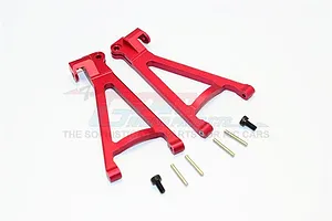 GPM Red Aluminium Rear Lower Suspension Arms 2Pcs