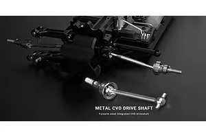 UDI Coleoptera RC Drift Car Electric Brushless 4WD 1/16 Scale RTR - White image 69695