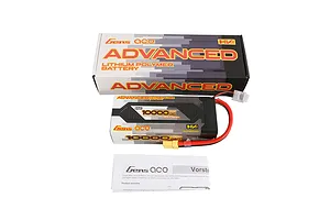 Gens Ace Advanced 10000mAh 15.2V 100C 4S2P Hard Case LiPo Battery image 69718
