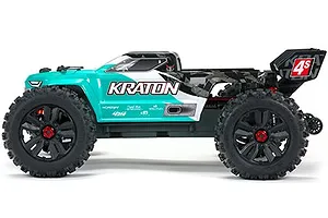 ARRMA Kraton 4x4 4S V2 BLX Speed RC Monster Truck Electric Brushless 4WD 1/10 Scale RTR - Teal image 69912