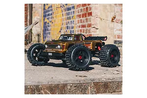 ARRMA Outcast BLX 4S RC Stunt Truck Electric Brushless 4WD 1/10 Scale RTR - Bronze image 69957