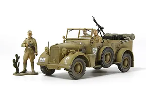 Tamiya 1/35 German Horch KFZ.15 "North Africa Campaign" Scaled Plastic Model Kit image 70002