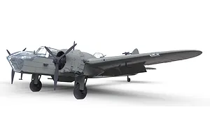 Airfix 1/72 Bristol Blenheim Mk.IVF Fighter Scaled Plastic Model Kit image 70015