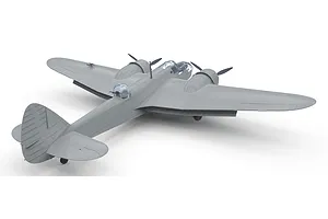 Airfix 1/72 Bristol Blenheim Mk.IVF Fighter Scaled Plastic Model Kit image 70016