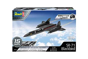 Revell 1/110 SR-71 Blackbird Easy-Click Scaled Plastic Model Kit image 70030