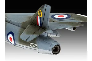 Revell 1/144 Hawker Hunter FGA.9 Jet Scaled Plastic Model Kit image 70043