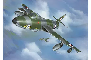 Revell 1/144 Hawker Hunter FGA.9 Jet Scaled Plastic Model Kit image 70046