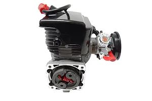 Rovan 5IVE-T 45cc 4 Bolt 2 Stroke Engine w/ Walbro 1191 Carb & NGK Spark Plug Dual Ring image 70073