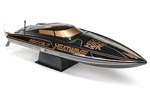 Pro Boat Recoil 2 Heatwave 26" Deep-V Brushless Electric RTR RC Speed Boat - Black image 70098