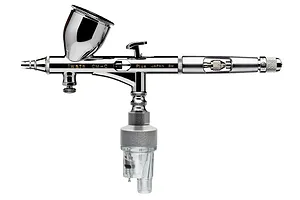 Iwata CM.C Plus Gravity Fed Dual Action Airbrush w/ Mac Valve - 0.23m image 70185