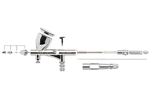 Iwata CM.C Plus Gravity Fed Dual Action Airbrush w/ Mac Valve - 0.23m image 70186