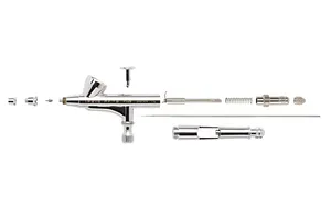 Iwata HP.BP High Precision Gravity Fed Dual Action Airbrush - 0.2mm image 70193