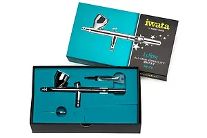 Iwata HP.CS Eclipse Gravity Fed Dual Action Airbrush - 0.35mm image 70200
