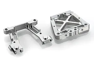 Rovan Silver Aluminium Rear Bulkhead