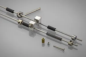 Rovan Baja 71cc Throttle & Brake Linkage Set image 70334