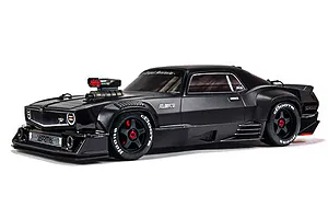 ARRMA 1/7 Felony Black Painted Body Shell w/ Decals image 70388