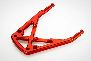 Rovan Red Aluminium Front Bumper image 70401