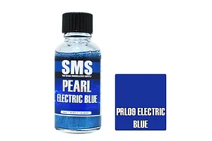 Scale Modellers Supply SMS Pearl Electric Blue 30ml image 70424