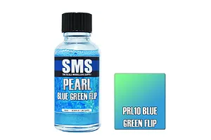 Scale Modellers Supply SMS Pearl Blue Green Flip 30ml