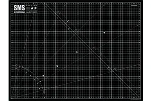 Scale Modellers Supply SMS Premium Cutting Mat A2 Black image 70452