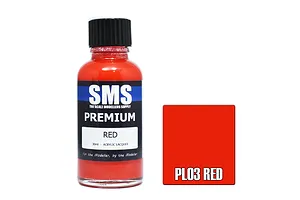 Scale Modellers Supply SMS Premium Red 30ml