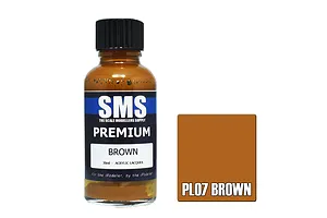 Scale Modellers Supply SMS Premium Brown 30ml