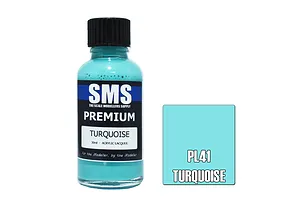 Scale Modellers Supply SMS Premium Turquoise 30ml