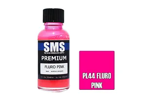 Scale Modellers Supply SMS Premium Fluro Pink 30ml