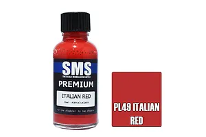 Scale Modellers Supply SMS Premium Italian Red 30ml