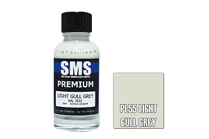 Scale Modellers Supply SMS Premium Light Gull Grey 30ml