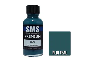 Scale Modellers Supply SMS Premium Teal 30ml
