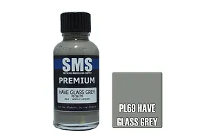 Scale Modellers Supply SMS Premium Have Glass Grey 30ml