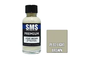 Scale Modellers Supply SMS Premium Light Brown 30ml