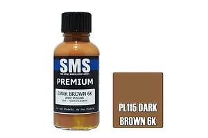 Scale Modellers Supply SMS Premium Dark Brown 6K 30ml