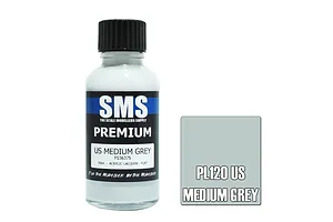 Scale Modellers Supply SMS Premium US Medium Grey 30ml