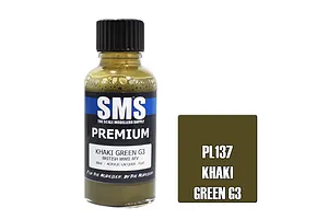 Scale Modellers Supply SMS Premium Khaki Green G3 30ml image 70599