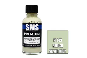 Scale Modellers Supply SMS Premium British Silver Grey 30ml
