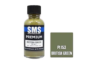 Scale Modellers Supply SMS Premium British Green Scc No.7 30ml